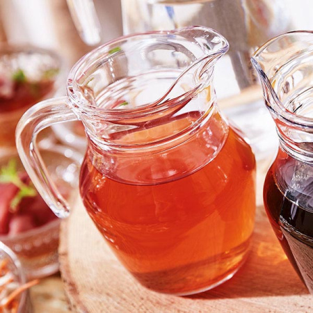 Кувшин «Брок»; стекло; 0.5л; D=75,H=140,B=120мм; прозрачный