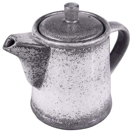 Чайник «Млечный путь»; фарфор; 500мл; черный