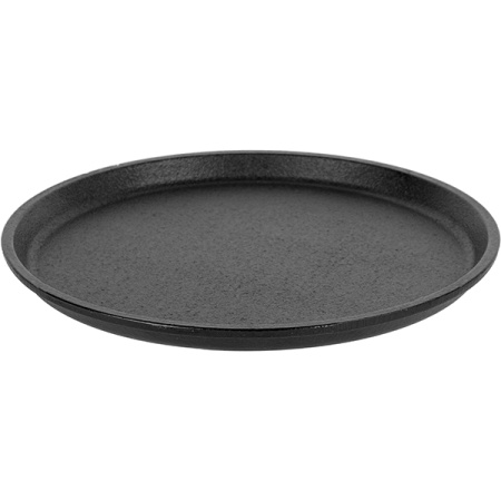 Сковорода для фахитос; чугун; D=23,H=2см; черный