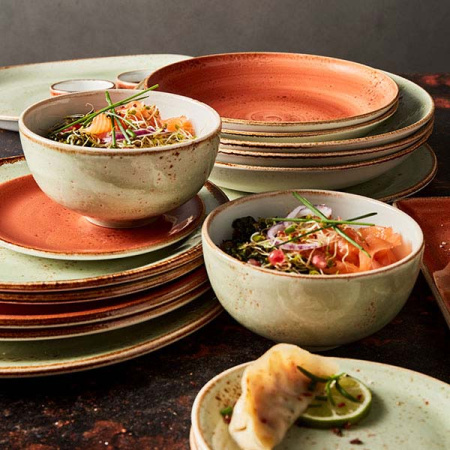 Тарелка мелкая «Крафт»; фарфор; D=30,H=2см; терракот