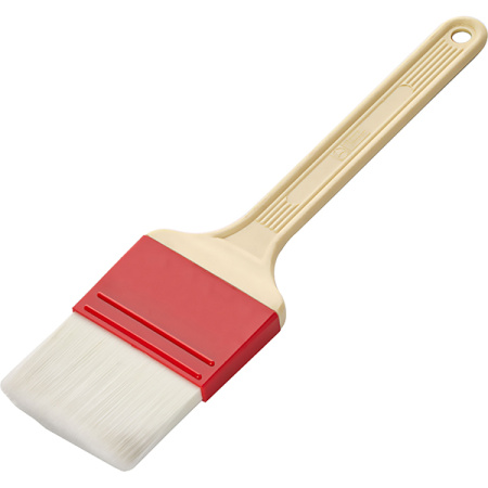 Кисточка кондит.; пластик,нейлон; L=240/40,B=62мм; бежев.,красный