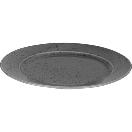 Тарелка мелкая «Лайфстиль» серо-голубой; фарфор; D=20,H=1.5см