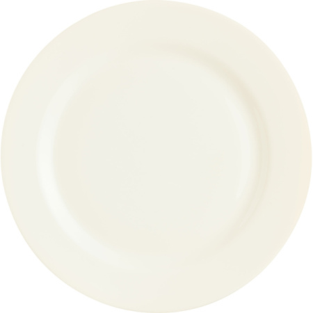 Тарелка мелкая «Зеникс»; зеникс; D=31,H=2см; белый