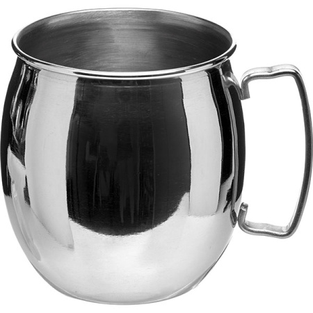 Кружка для кокт. «Московский мул»; сталь нерж.; 0.54л; D=85,H=97мм