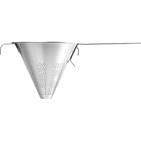 Дуршлаг; сталь нерж.; D=16,H=14,L=37,B=17.5см; металлич.