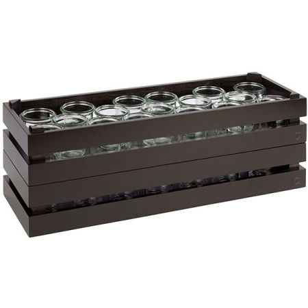 Ящик для подачи; акация; H=10.5,L=55.5,B=18.5см