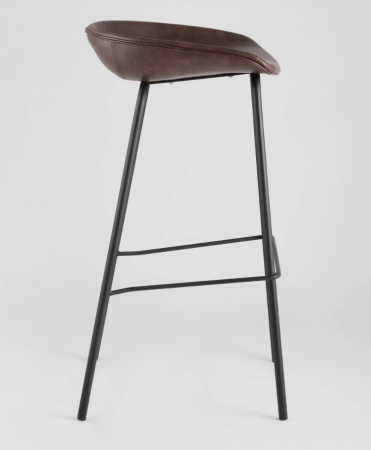 Стул барный Beetle Lite PU коричневый