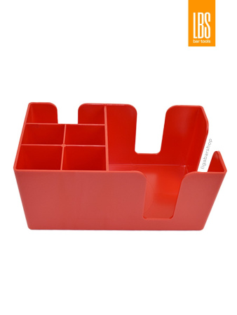 Барный органайзер LBS пластик красный