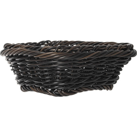 Корзина гастр.1/6; полипроп.,сталь нерж.; H=65,L=176,B=162мм; коричнев.