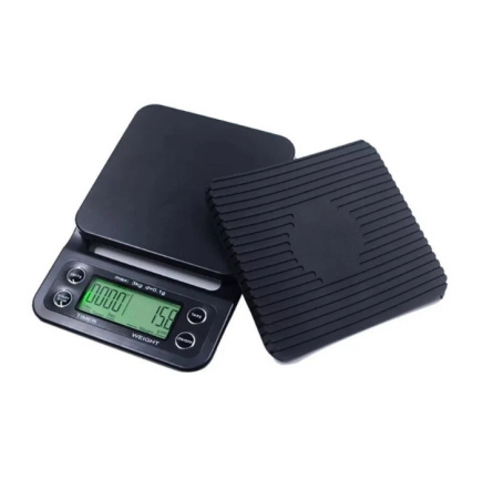 Весы Timer Scale с таймером, черный