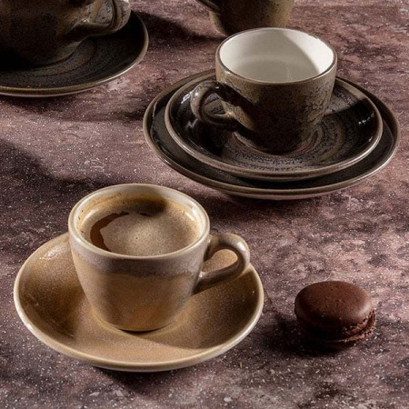 Блюдце Steelite Революшн Сэндстоун Д=15 В=1.7 см