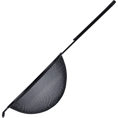 Сито с пласт.ручкой; антиприг.покр.; D=18,H=6.5,L=38см; черный