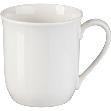Кружка «Эмбасси вайт»; фарфор; 300мл; L=11см; белый