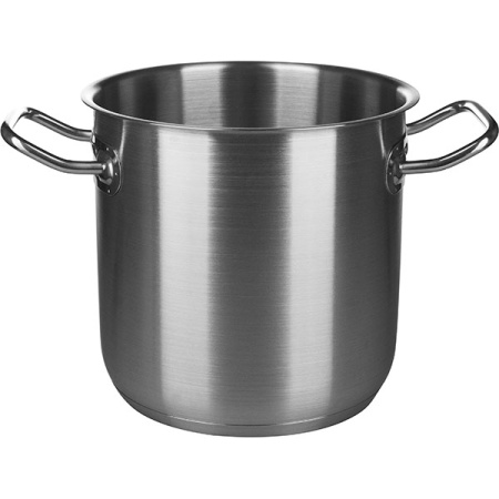 Кастрюля б/крышки; сталь нерж.; 4.5л; D=18,H=18см; металлич.