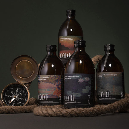 Кордиал C.O.D.E Гранатовое вино-Грецкий орех-Яффа 0,5 л