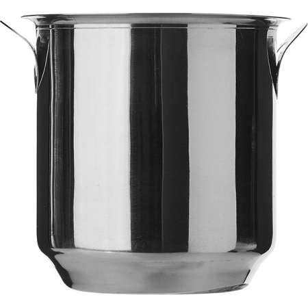 Емкость для льда «Проотель»; сталь нерж.; 2.2л; D=16,H=16,B=18см; металлич.