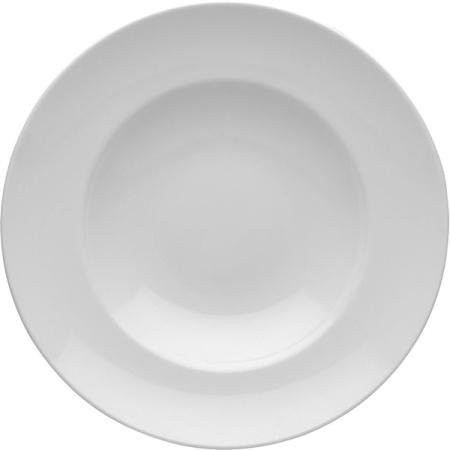 Тарелка для пасты «Кашуб-хел»; фарфор; 400мл; D=29,H=6см; белый