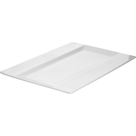 Блюдо прямоуг. «Фрейм»; фарфор; L=35.5,B=25.5см; белый