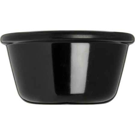 Соусник; пластик; 120мл; D=8.5,H=4.5см; черный