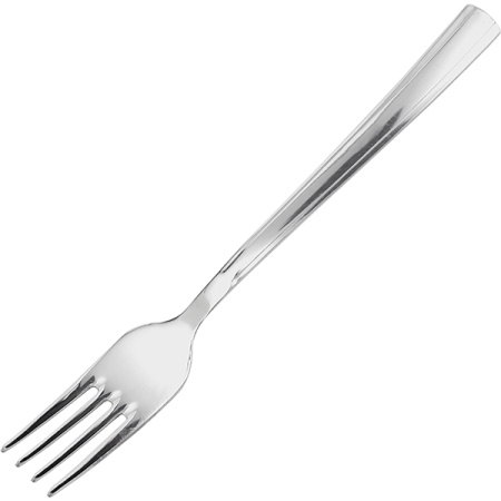 Вилка столовая «M18»; сталь нерж.; L=197/63,B=25мм; металлич.
