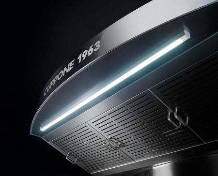 Зонт вытяжной для печи для пиццы CUPPONE Giotto KGTNT