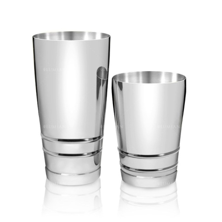 Шейкер Lumian Yokai Saturn Boston Tin & Half Tin 18-28 oz серебро