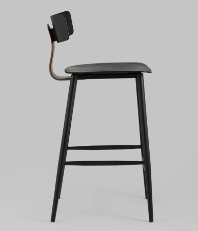 Стул полубарный ANT черный