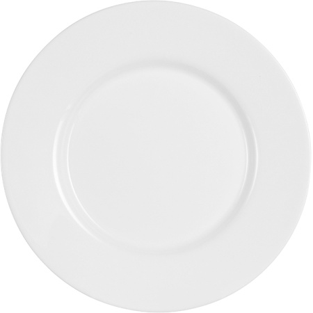 Тарелка десертная «Эвридэй»; стекло; D=19.5см; белый