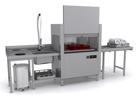 Туннельная посудомоечная машина APACH ARC100 (T101) л/п