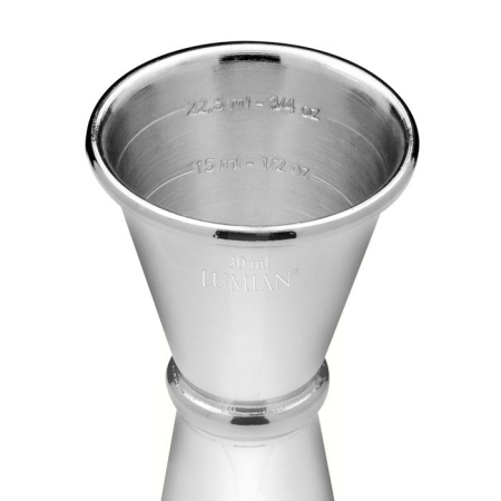 Джиггер Lumian Japanese 30/60 мл серебро