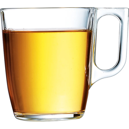 Кружка «Волюто»; стекло; 250мл; D=10.4,H=9.1см; прозр.