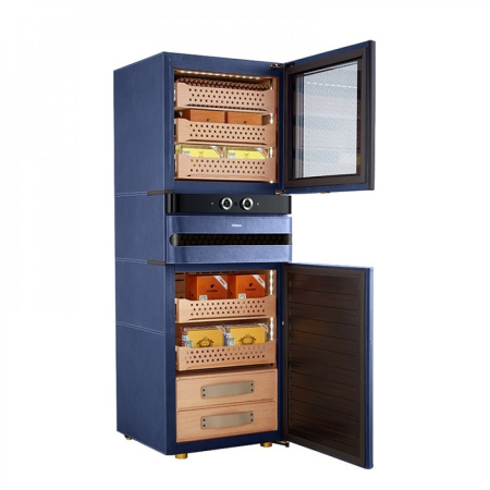 Хьюмидор для сигар Afidano L6 (Королевский синий)