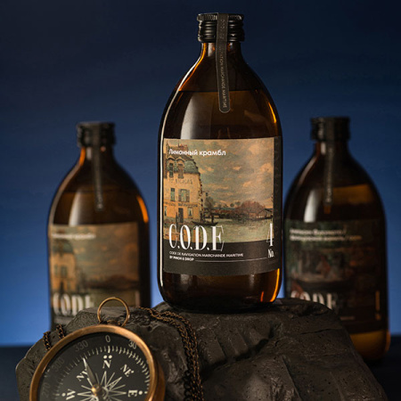 Кордиал C.O.D.E Лимонный Крамбл 0,5л