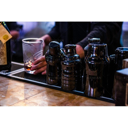 Шейкер Lumian Bomber 500мл черный