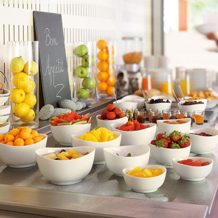 Салатник «Зеникс»; зеникс; 250мл; D=11.3,H=5см; белый