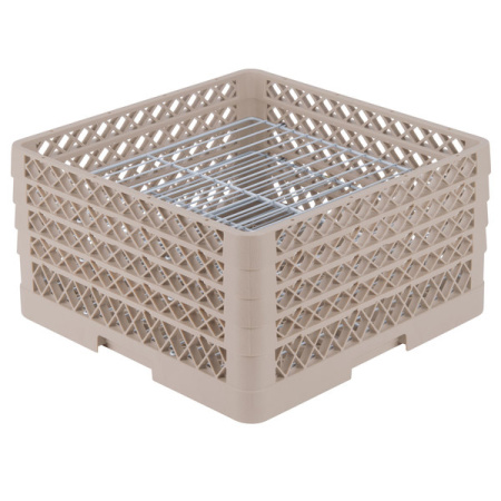 Фото Кассета базовая для тарелок(4 экстенд.); пластик,металл; H=27,L=50,B=50см; бежев.,серый Кассета базовая для тарелок(4 экстенд.); пластик,металл; H=27,L=50,B=50см; бежев.,серый