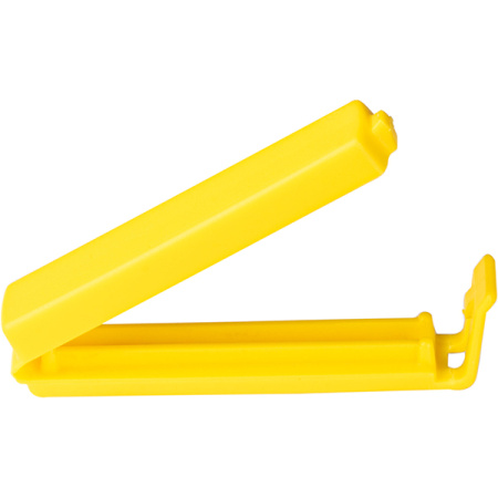 Клипса Linden универсальная для пакетов полипрополен желтый