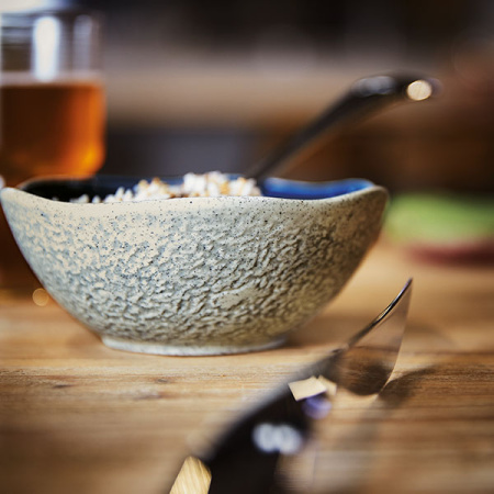 Салатник; D=14см; синий