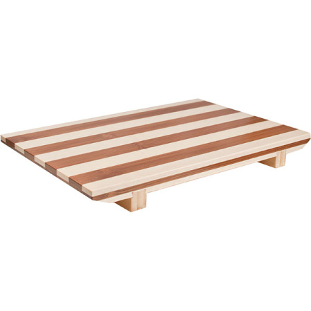 Блюдо для суши (полоса); бамбук; H=33,L=24,B=15см; св. дерево