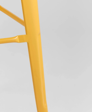 Стул барный TOLIX желтый глянцевый