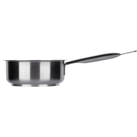 Сотейник; сталь; 1.3л; D=16,H=7.3,L=36.7см; металлич.