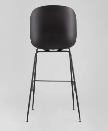 Стул барный Beetle PU со спинкой коричневый