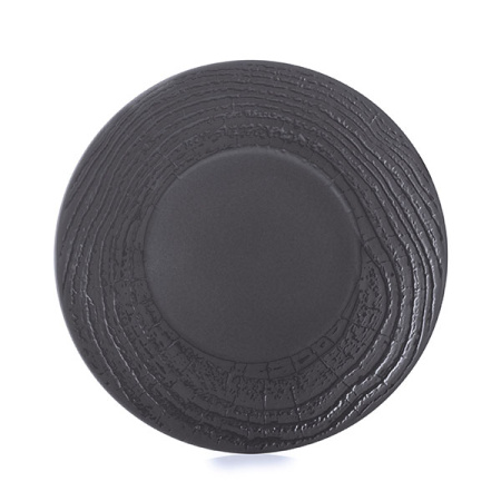 Тарелка мелкая «Арборесценс» цвет-лакрица; керамика; D=31,H=3.5см