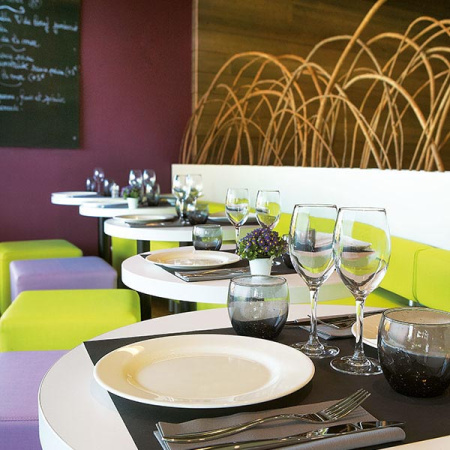 Тарелка глубокая «Эвридэй»; стекло; 400мл; D=22.5,H=4.5см; белый