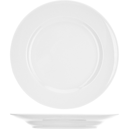 Тарелка мелкая «Идиллия»; фарфор; D=24,H=3см