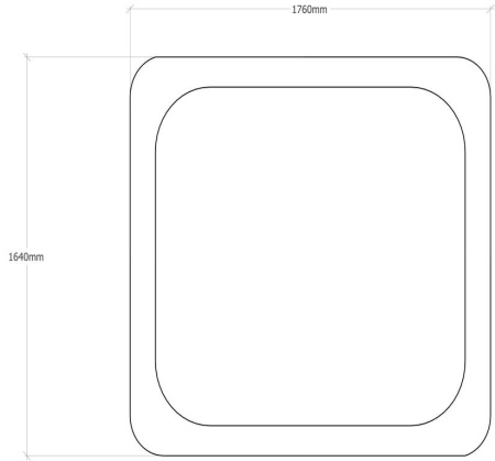 Ринзер встраиваемый LBS черный матовый