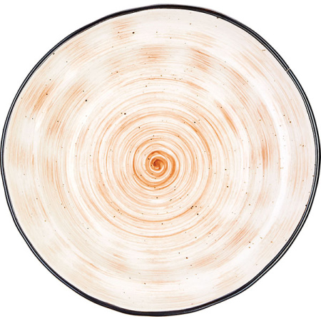 Салатник «Пастораль»; фарфор; D=22,H=7см; оранжев.