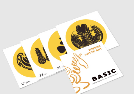 Набор карточек Insane Latte Art Basic