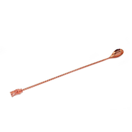Ложка барная P.L. Barbossa Тики 33 см медный