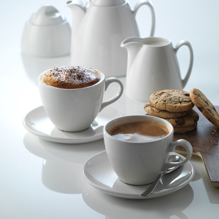 Чайник «Лив»; фарфор; 350мл; D=7см; белый